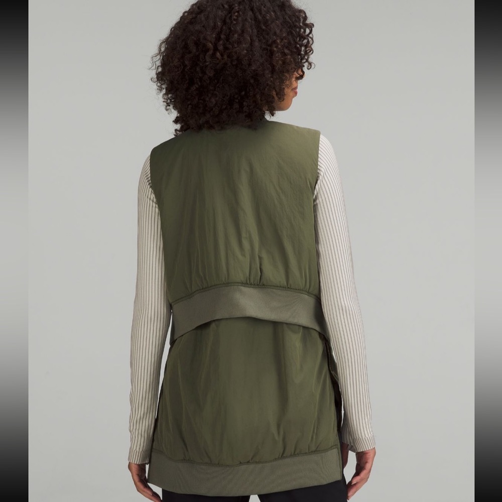 Lululemon Long Insulated Bomber Vest - Picture 3 of 12